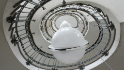 Historische Wendeltreppe von unten (Image: Thilo Schmülgen/FH Köln)